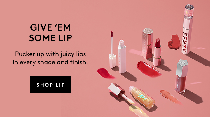 give em some lip. pucker up with juicy lips in every shade and finish. shop lip