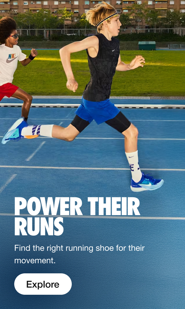 Kids running shoe finder